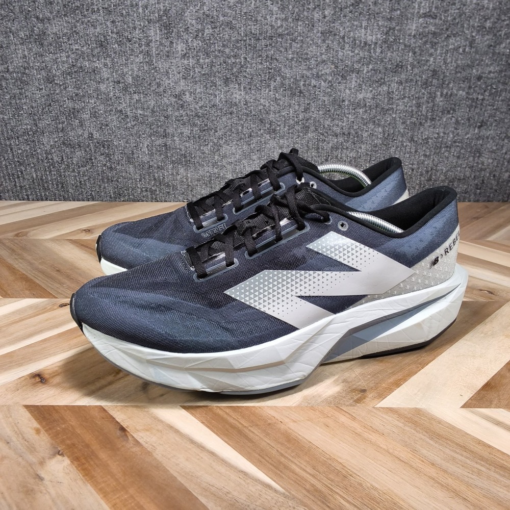 New Balance FuelCell Rebel v4 Shoes Mens Size 13 Graphite Quartz Grey Running - Picture 2 of 13